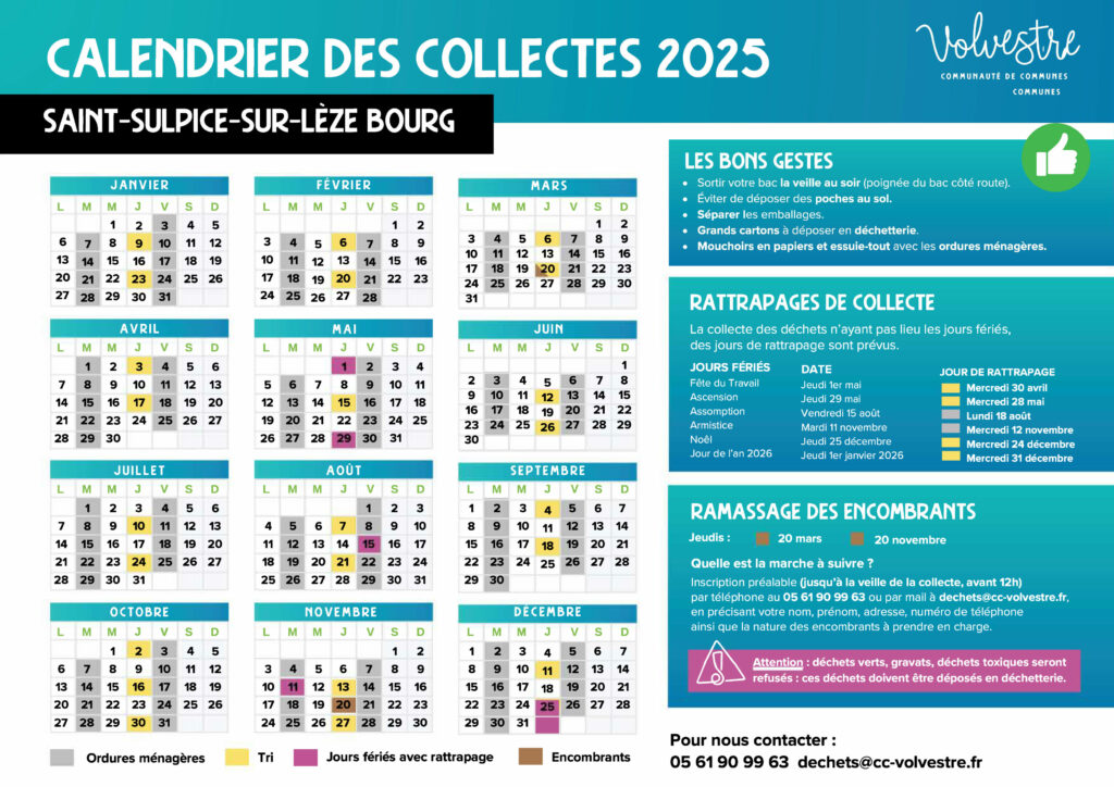 Calendrier-collecte-déchets---Saint-Sulpice-sur-Lèze---Bourg